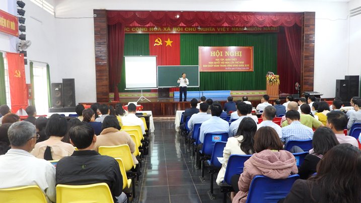 Hội nghị học tập, quán triệt Nghị quyết hội nghị lần thứ năm BCH Trung ương Đảng khóa XIII